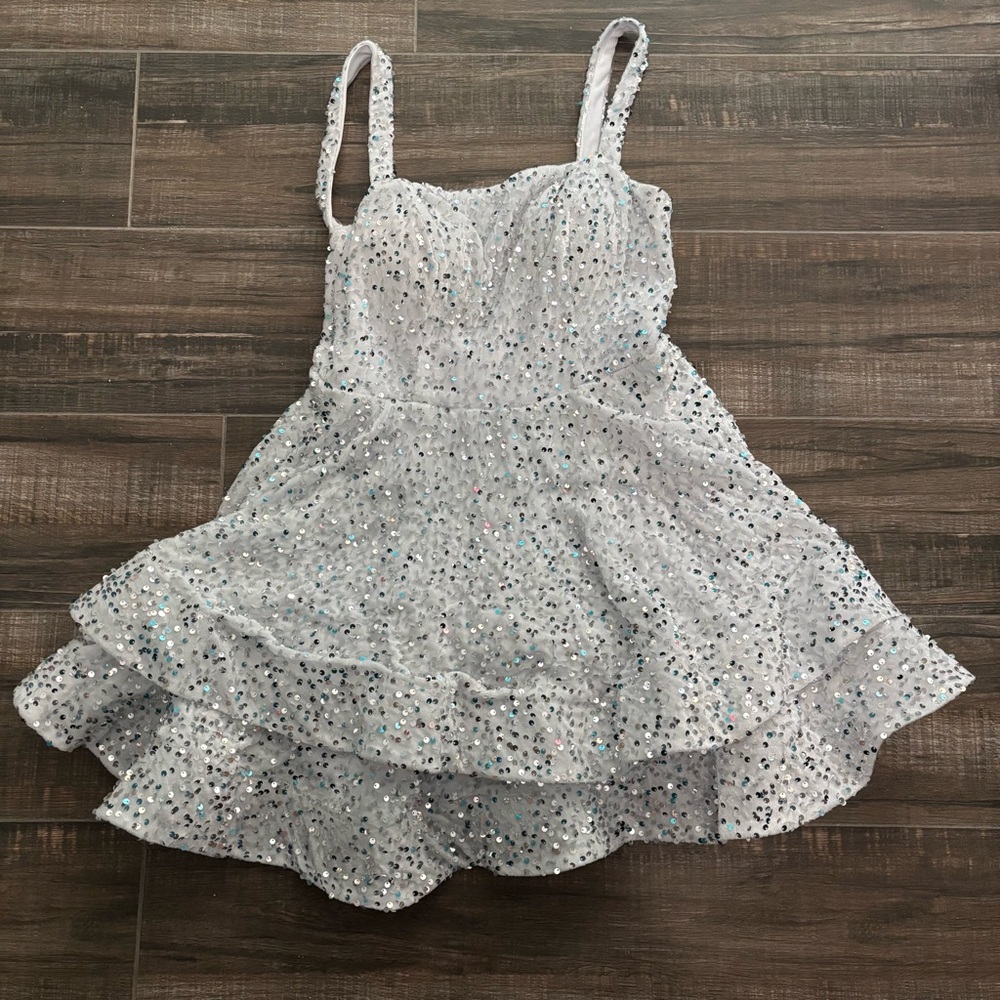Dessiny Women’s Short Sequin Sparkly Party Dress